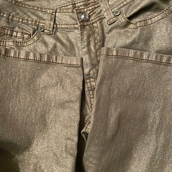 Reba Gold Shimmer Jeans - Picture 8 of 8